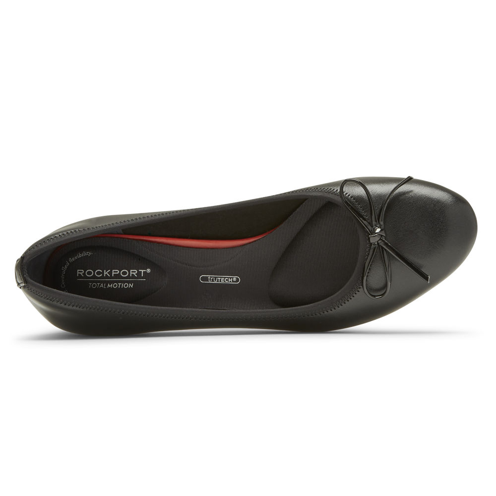 Rockport Singapore Womens Pumps - Total Motion Sydney Bow Black - RK0934768